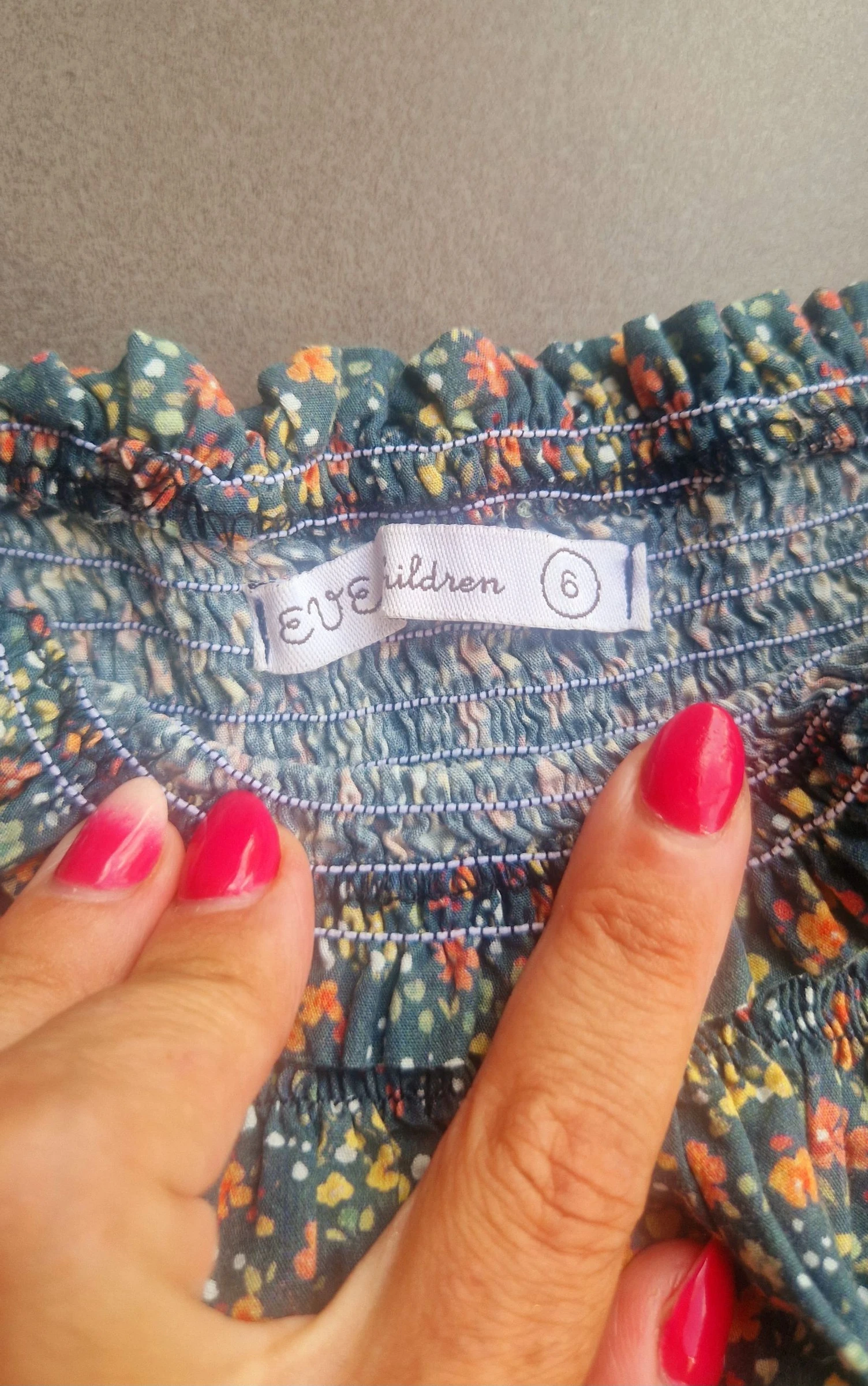 Vestido Floral de Eve Children – photo 3